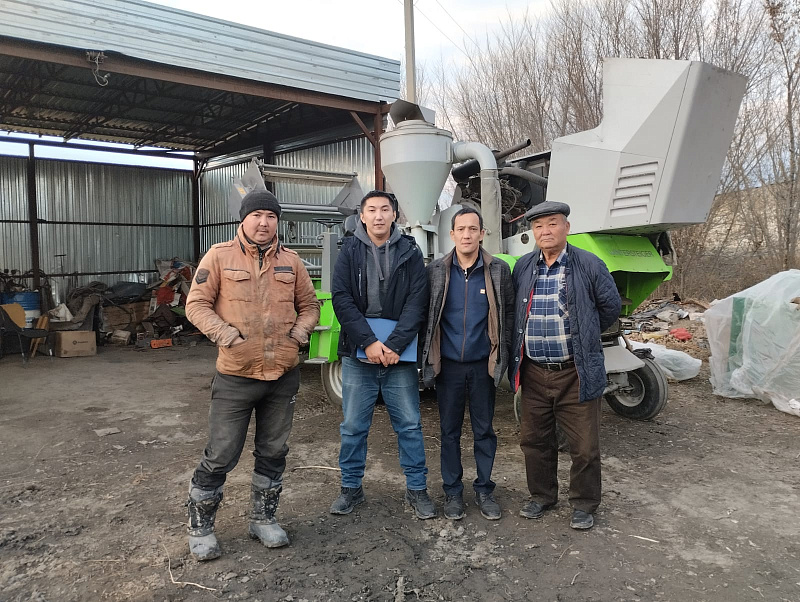 Ежегодное сервисное обслуживание техники WINTERSTEIGER сервис-менеджерами ТОО «Astana Business Group BM LTD»